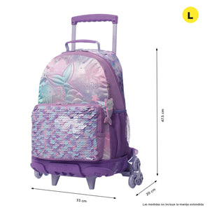 Mochila de ruedas Sireny