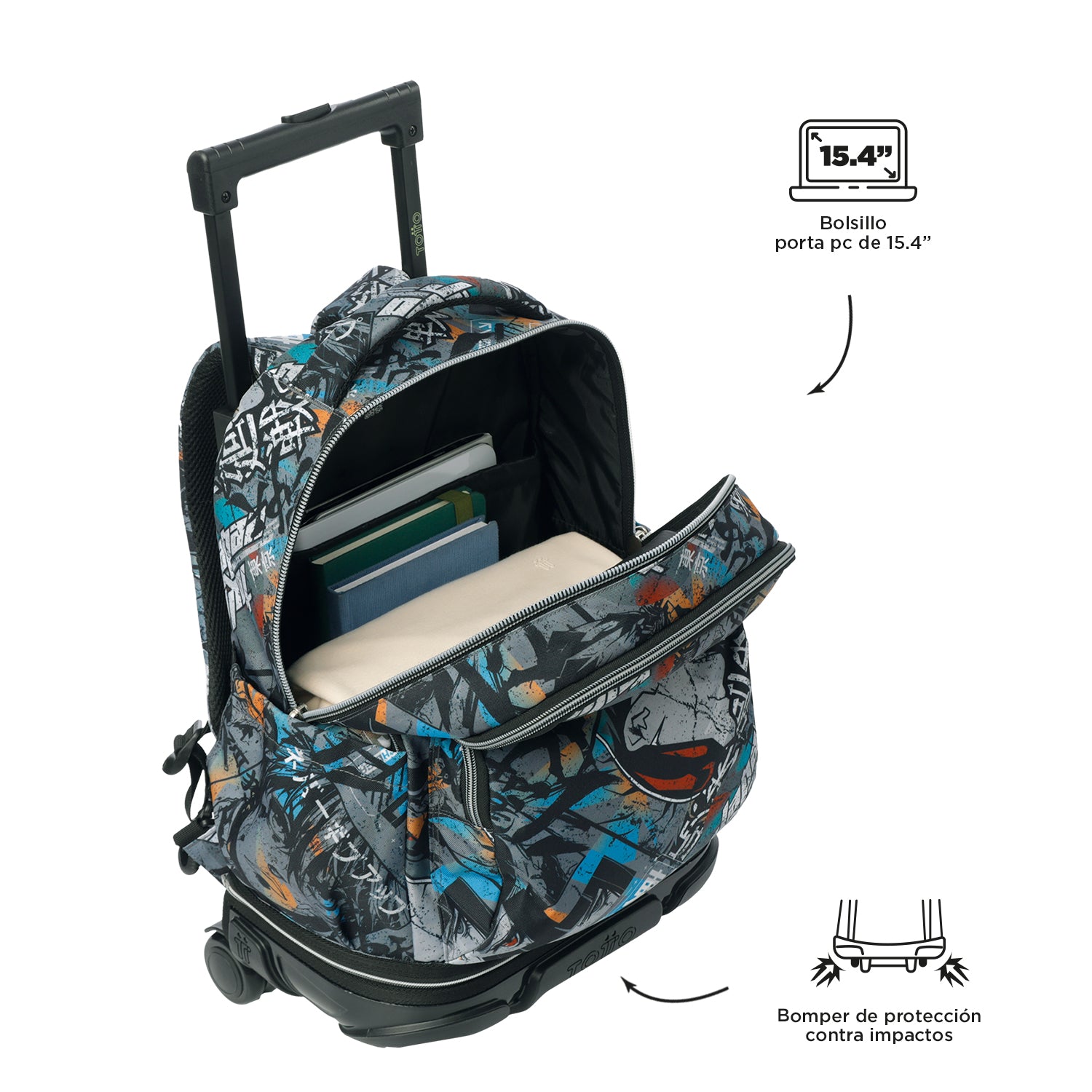 Mochila Desmontable Tiza - Promo