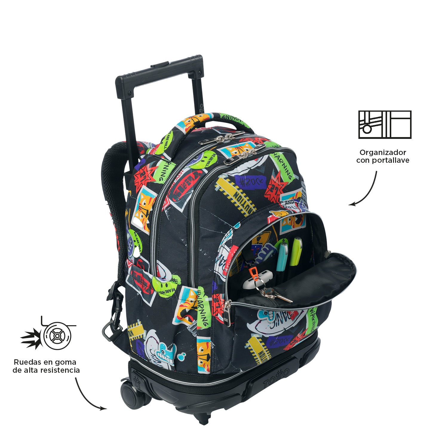 Mochila Desmontable Tiza - Promo
