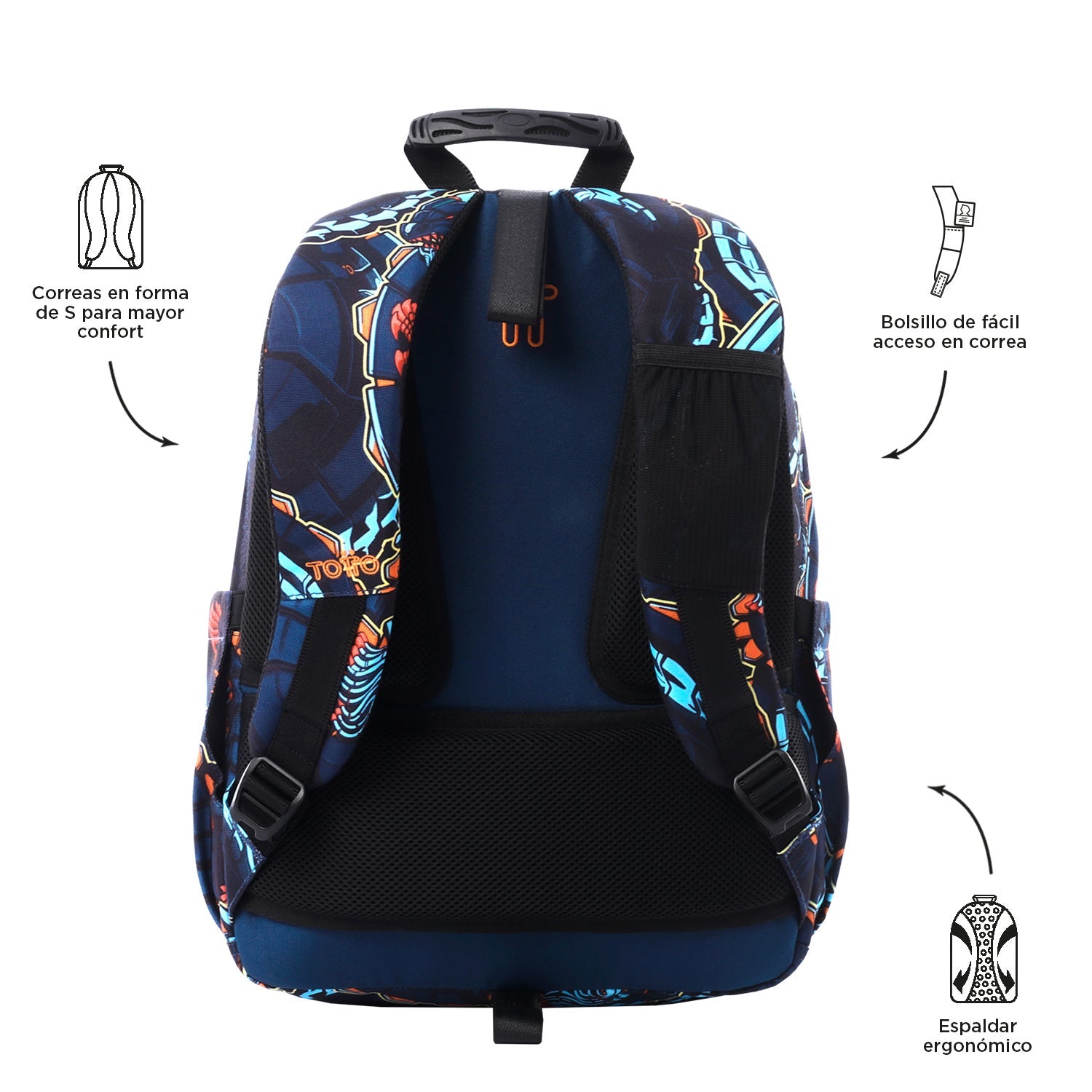 Mochila Acuareles Promo - Adaptable a carro