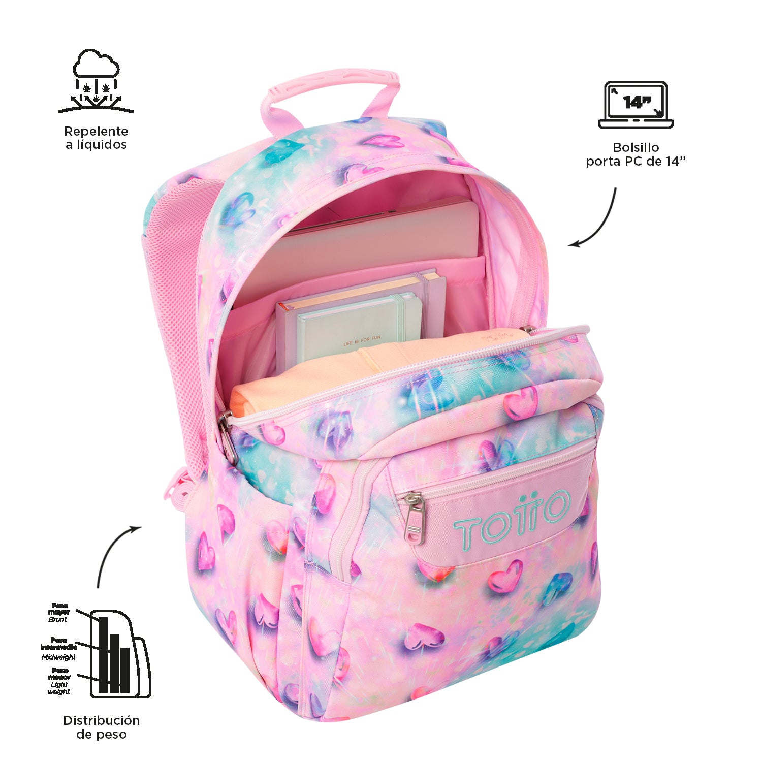 Mochila Acuareles Promo - Adaptable a carro