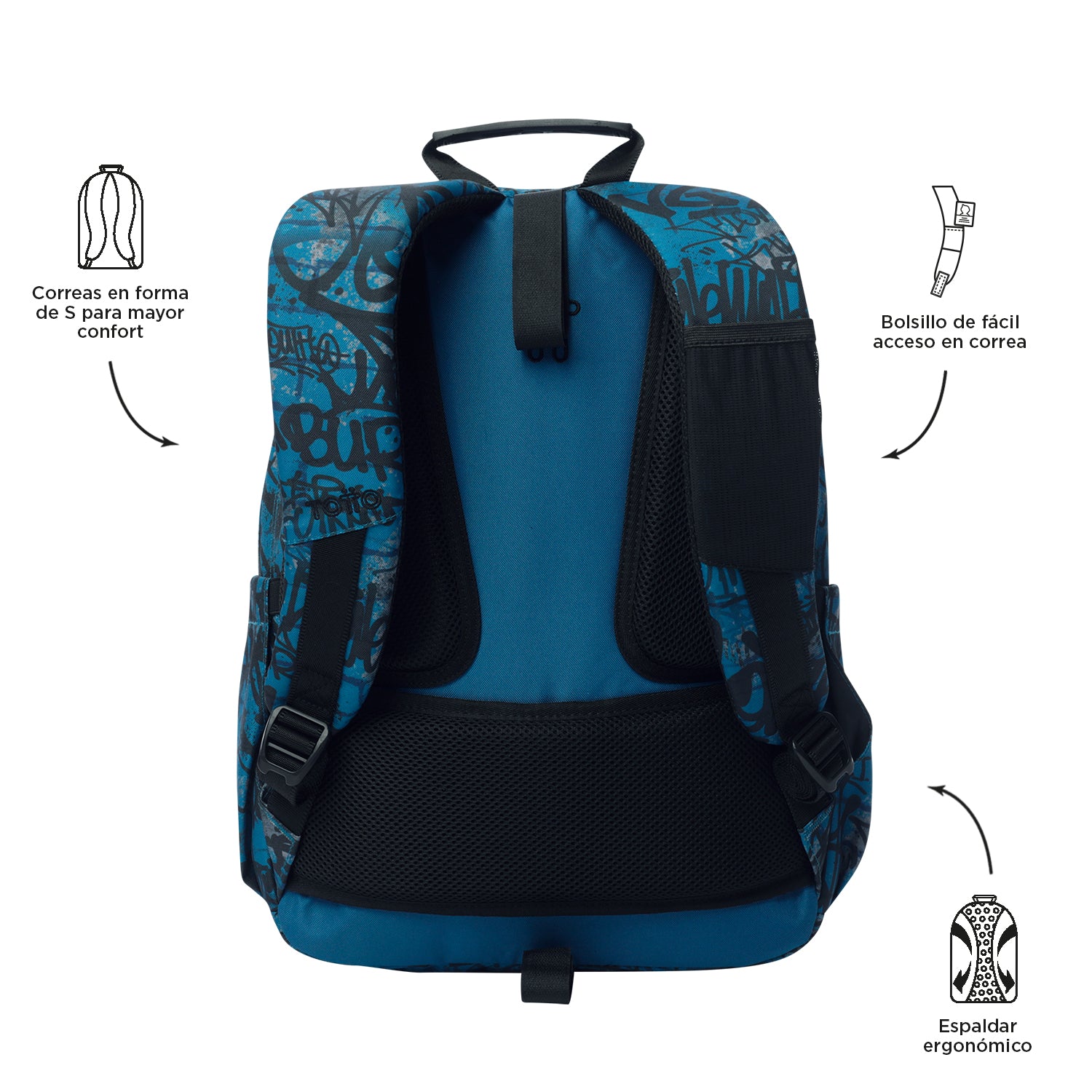 Mochila Acuareles Promo - Adaptable a carro