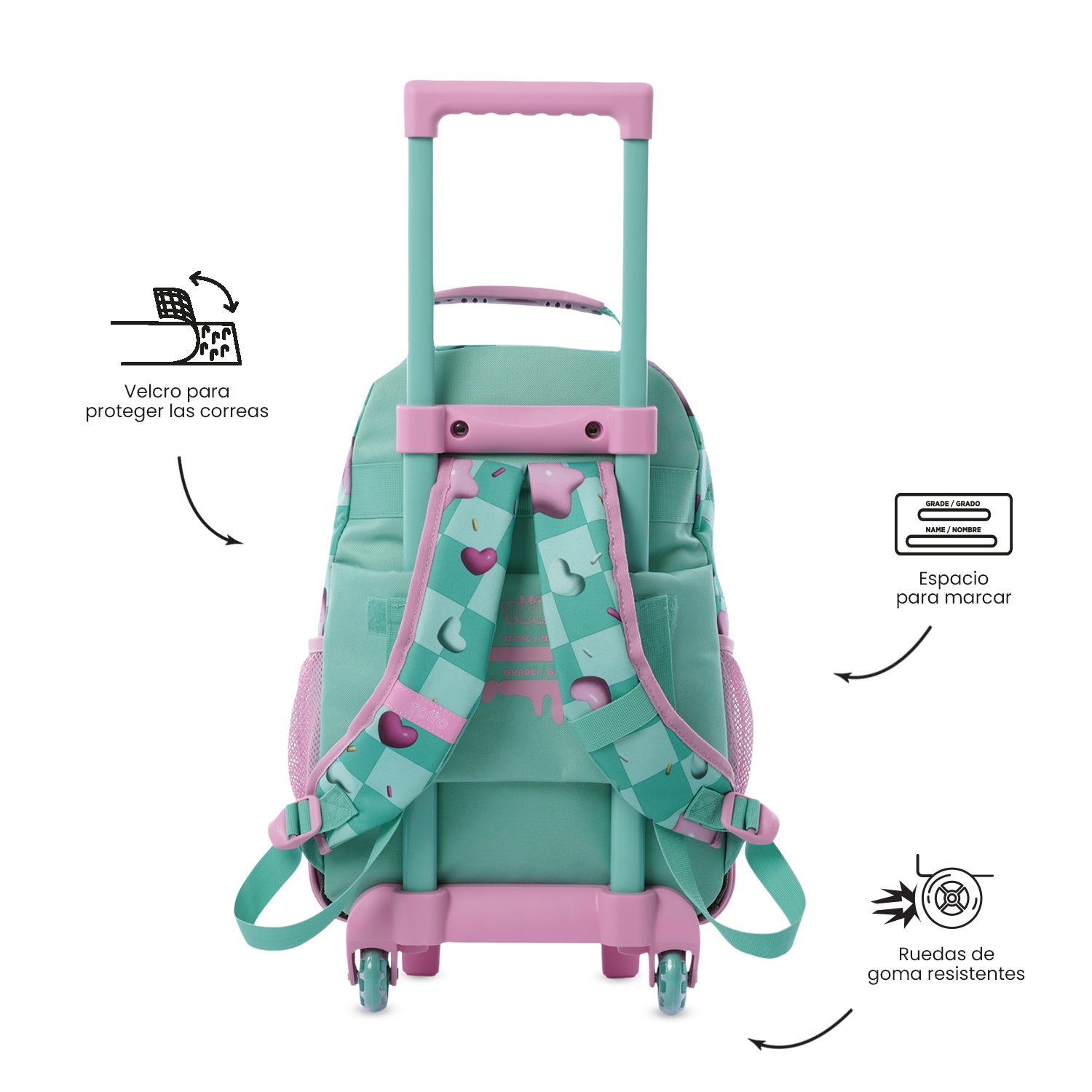 Mochila de ruedas Bunny Pump